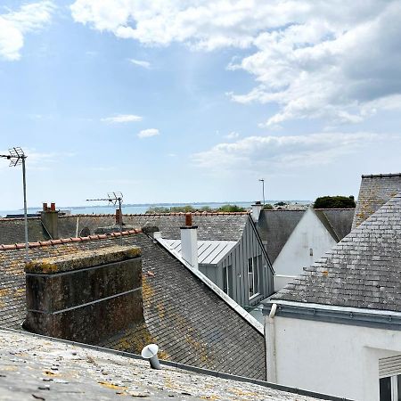 Ferienwohnung Duplex Hyper Cocooning Refait A Neuf - Plein Bourg Larmor-Plage Exterior foto